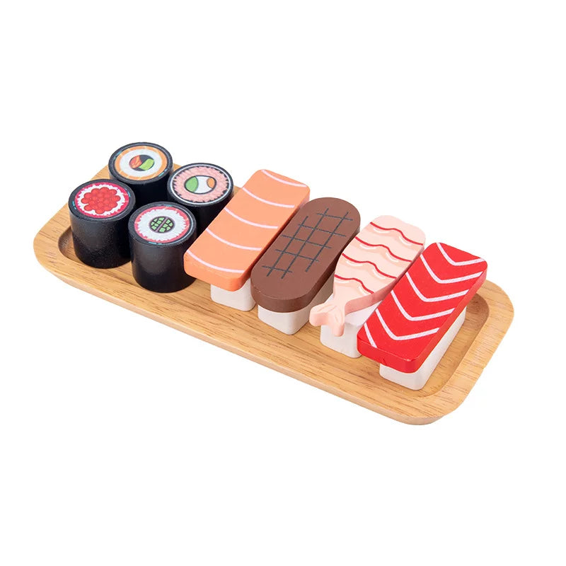 Magnetic Sushi Pretend-Play Set | Montessori Fine Motor Sensory Toy for Toddlers